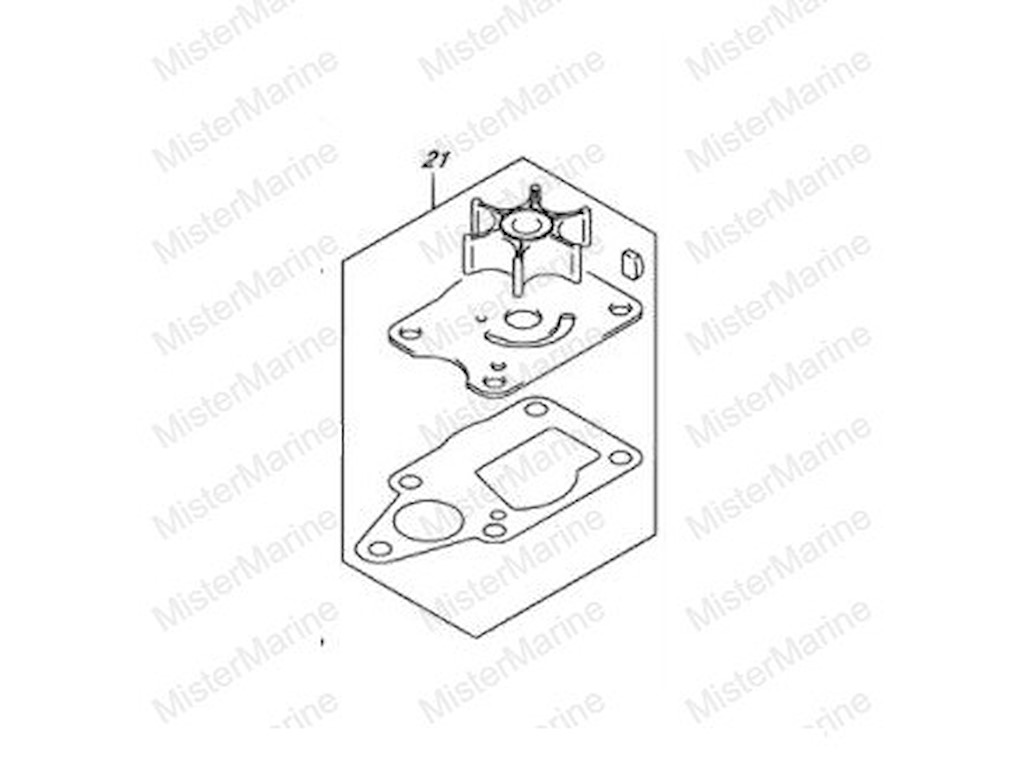 17400-986L2-000 KIT GIRANTE DF4/DF5/DF6 (2002-OGGI)