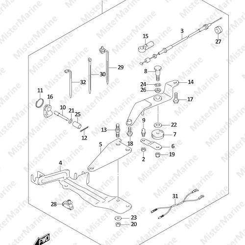 FIG.514A (1-D-3) OPT:REMOCON PARTS SET
