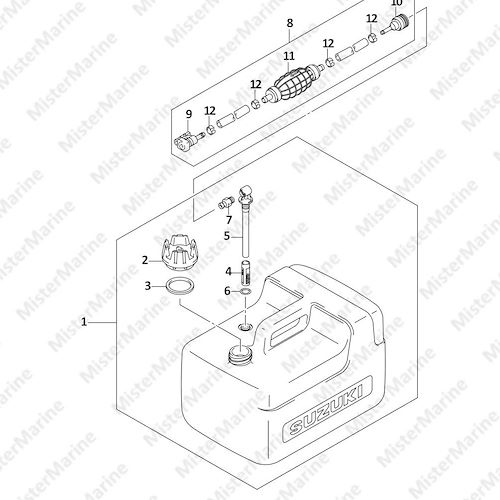 FIG.583A (1-D-5) OPT:FUEL TANK (DF5A,DF6A)