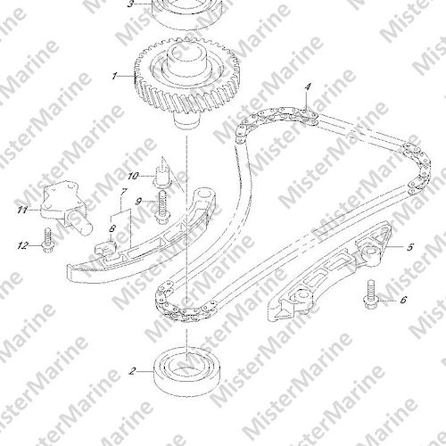FIG.119A (1-B-5) TIMING CHAIN