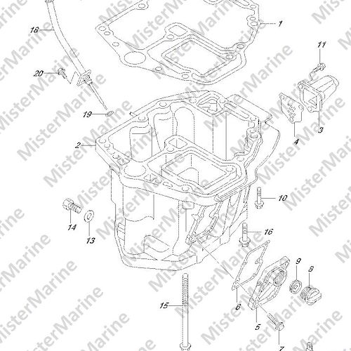 FIG.180A (1-H-7) OIL PAN