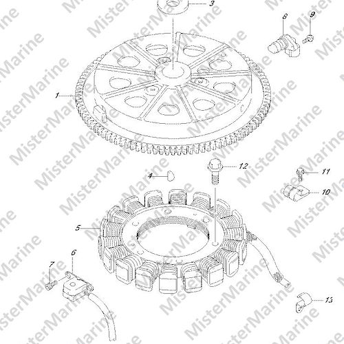 FIG.303A (1-K-8) MAGNETO