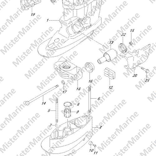 FIG.405A (2-D-5) DRIVE SHAFT HOUSING