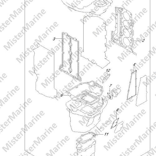 FIG.585A (3-F-9) OPT:GASKET SET