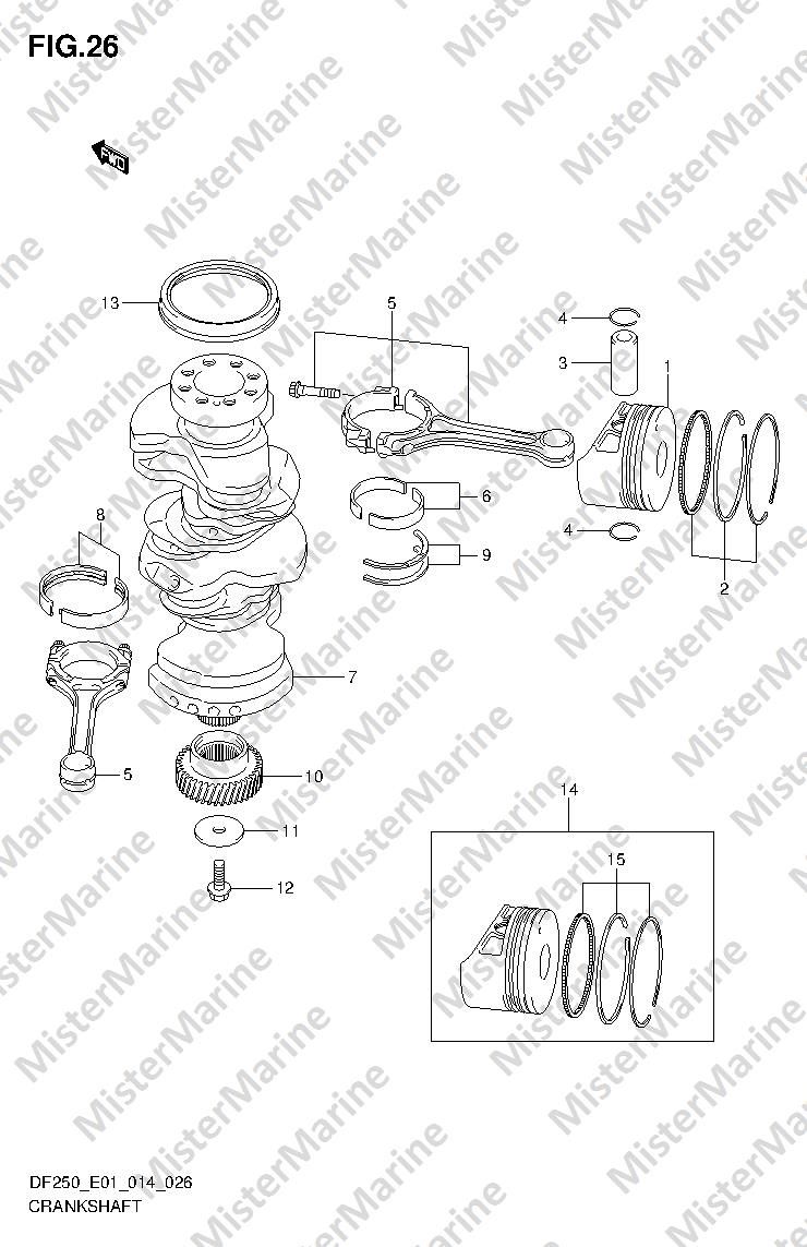 FIG.26 (1-D-11) CRANKSHAFT