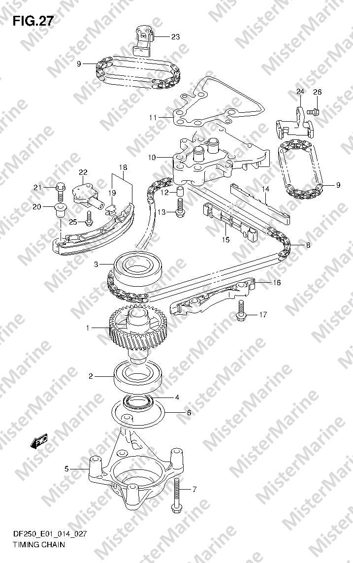 FIG.27 (1-D-12) TIMING CHAIN