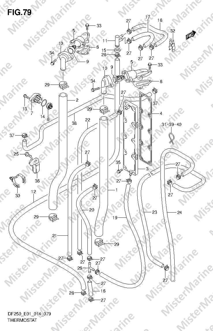 FIG.79 (1-K-2) THERMOSTAT