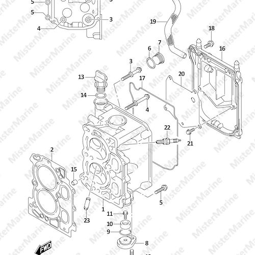 FIG.111A (1-B-2) CYLINDER HEAD