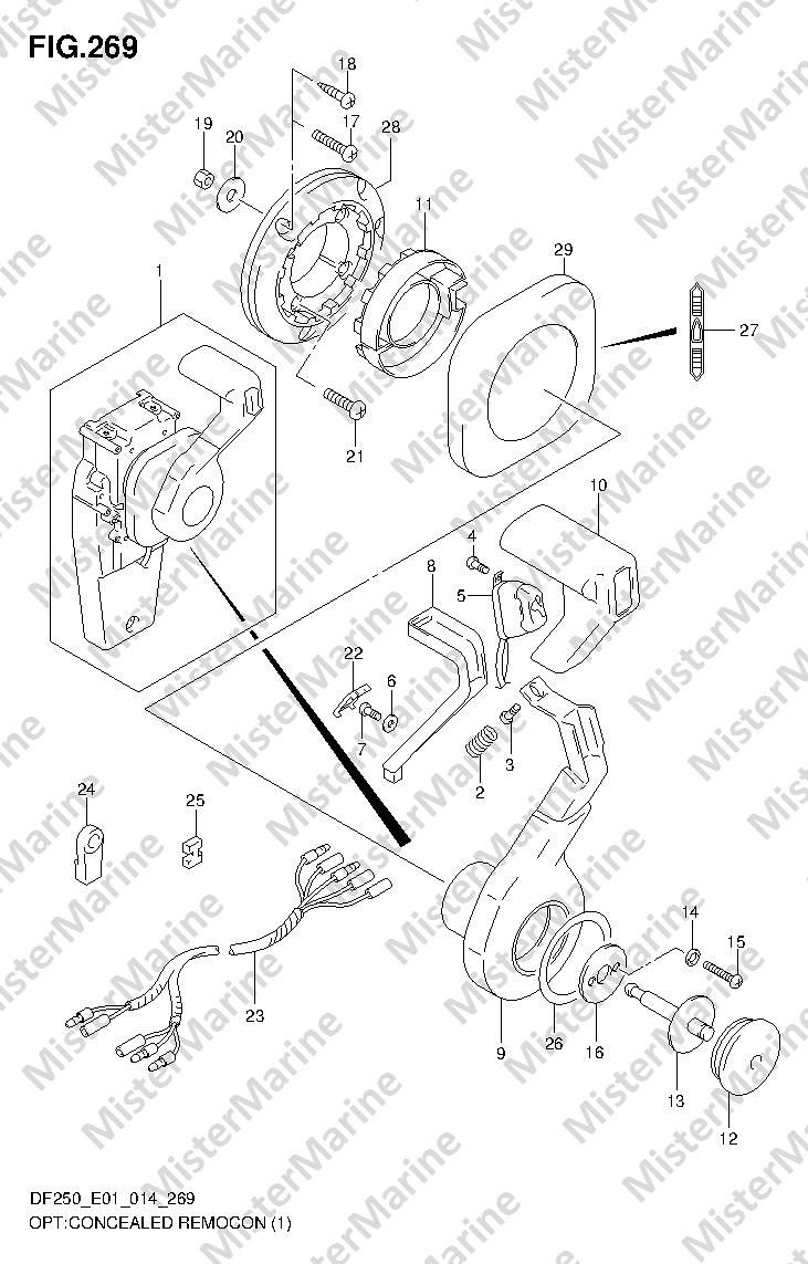 FIG.269 (3-J-6) OPT:CONCEALED REMOCON (1)