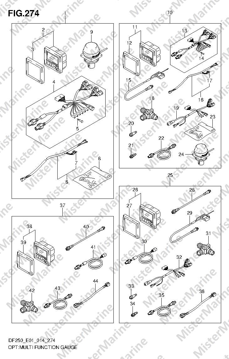 FIG.274 (3-J-12) OPT:MULTI FUNCTION GAUGE