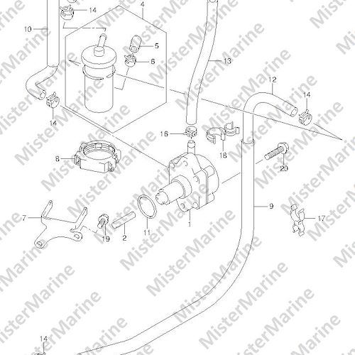 FIG.14 (1-C-4) FUEL PUMP