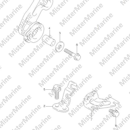 FIG.19 (1-C-9) THROTTLE CONTROL (DF25 E01)