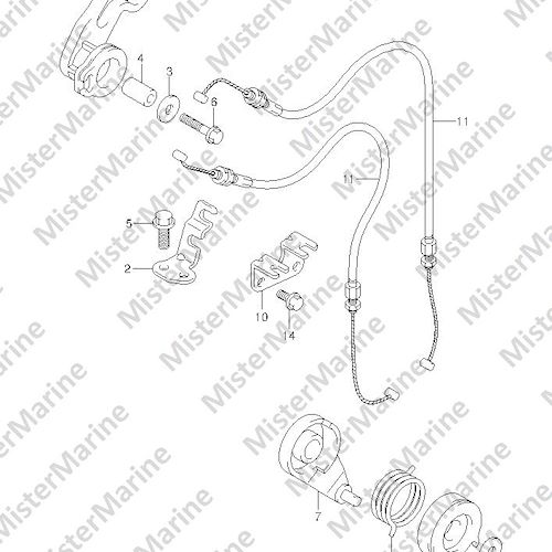 FIG.20 (1-C-10) THROTTLE CONTROL (DF25R E01)