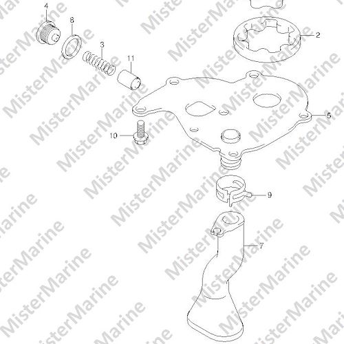 FIG.22 (1-C-12) OIL PUMP