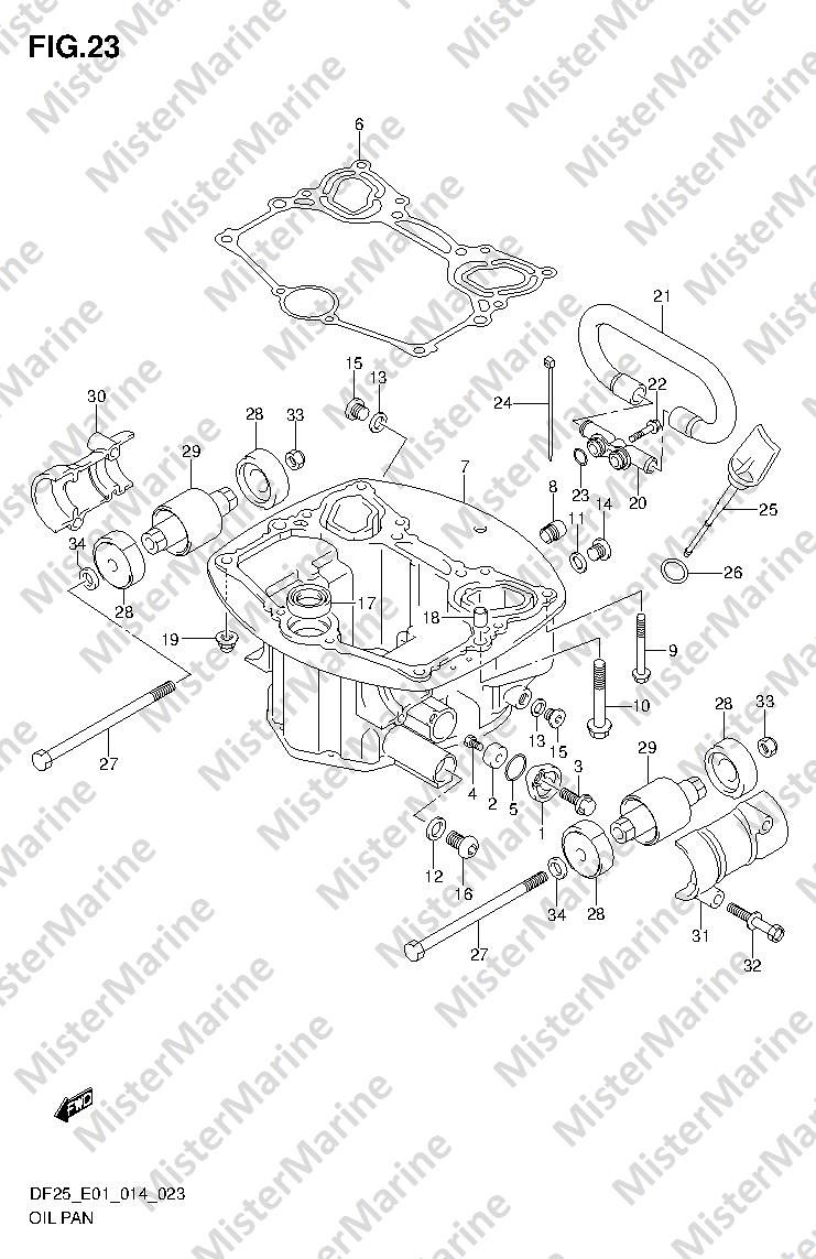 FIG.23 (1-C-13) OIL PAN