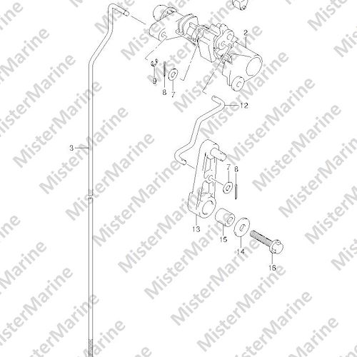 FIG.25 (1-C-15) CLUTCH SHAFT (DF25R E01)
