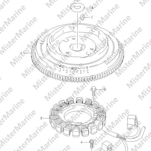 FIG.32 (1-D-11) MAGNETO (DF25 E01)