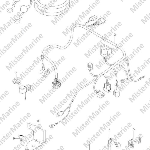 FIG.42 (1-E-7) HARNESS (DF25R E01)