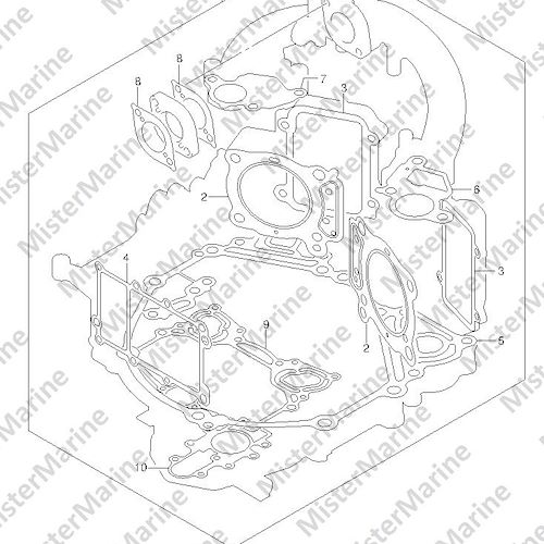 FIG.83 (1-H-14) OPT:GASKET SET