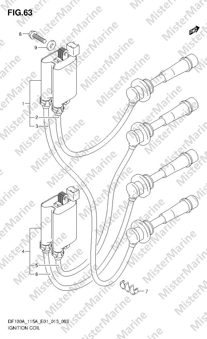 FIG.63 (1-G-12) IGNITION COIL