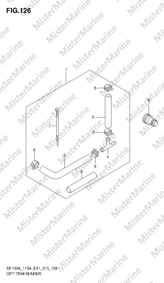 FIG.126 (1-L-9) OPT:TRIM SENDER