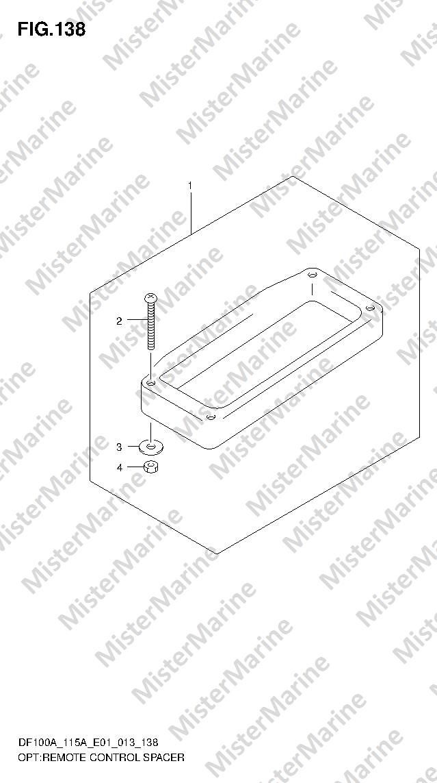 FIG.138 (2-C-3) OPT:REMOTE CONTROL SPACER
