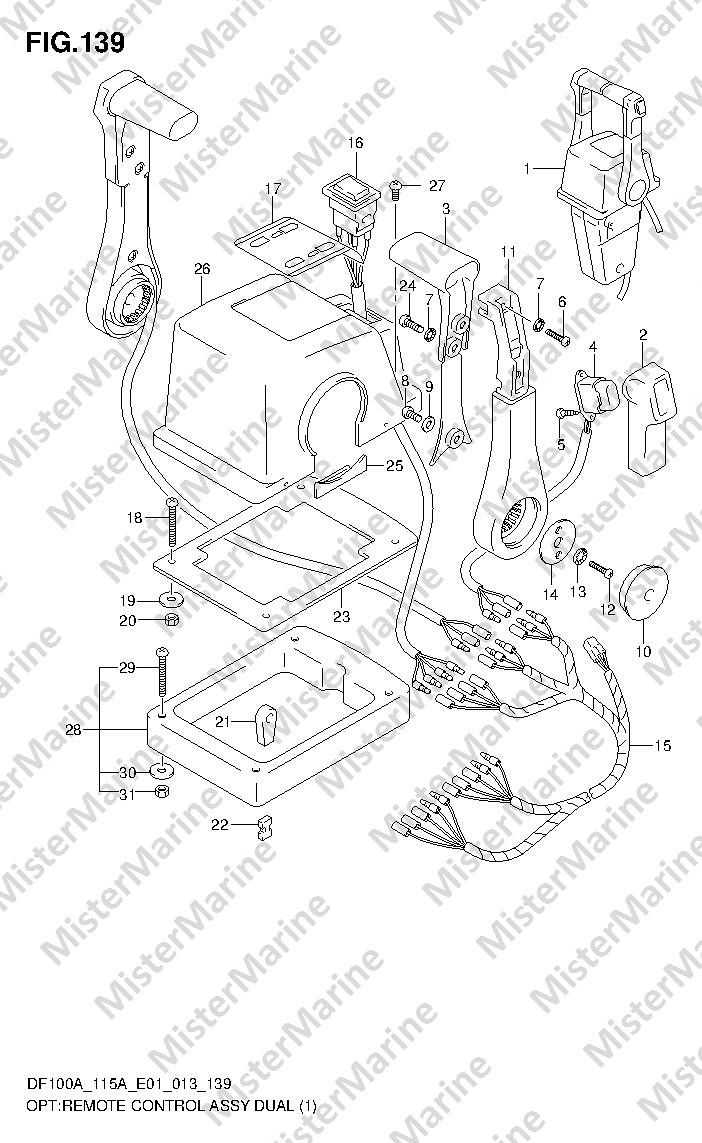 FIG.139 (2-C-4) OPT:REMOTE CONTROL ASSY DUAL (1)