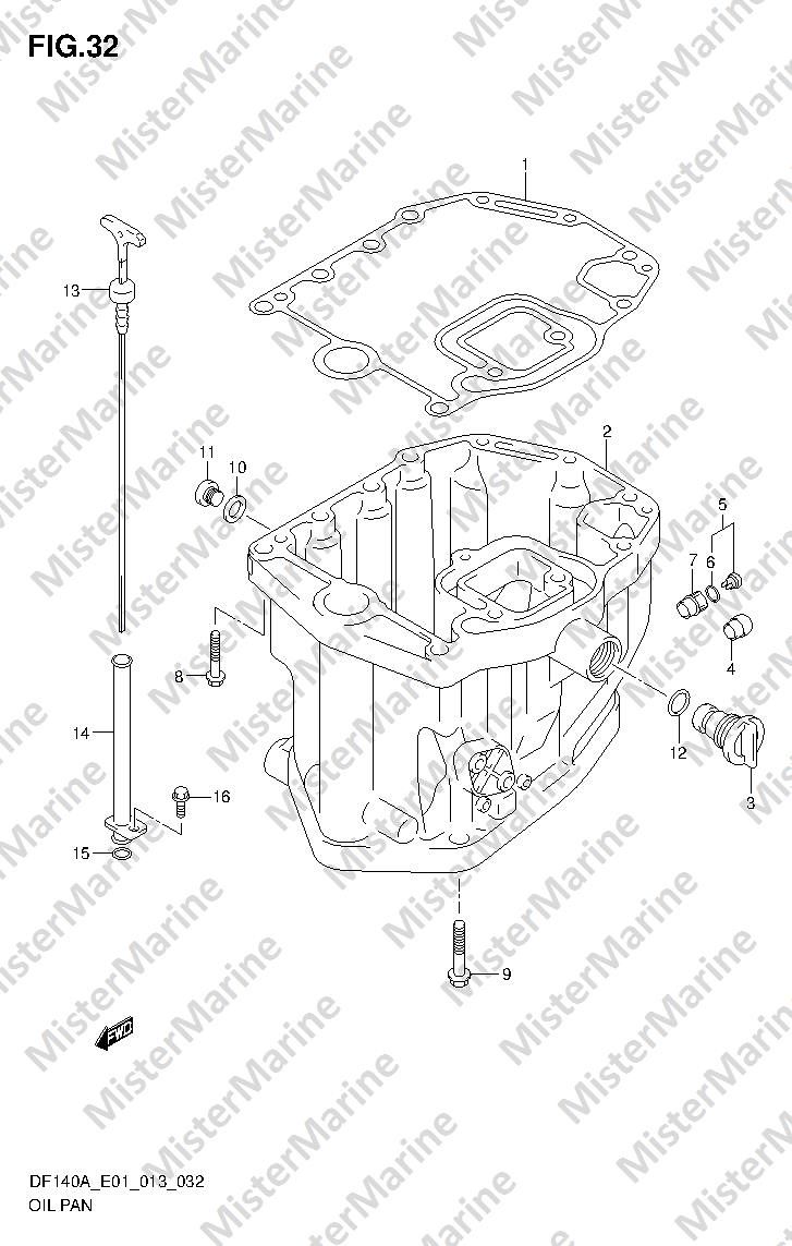 FIG.32 (1-D-9) OIL PAN