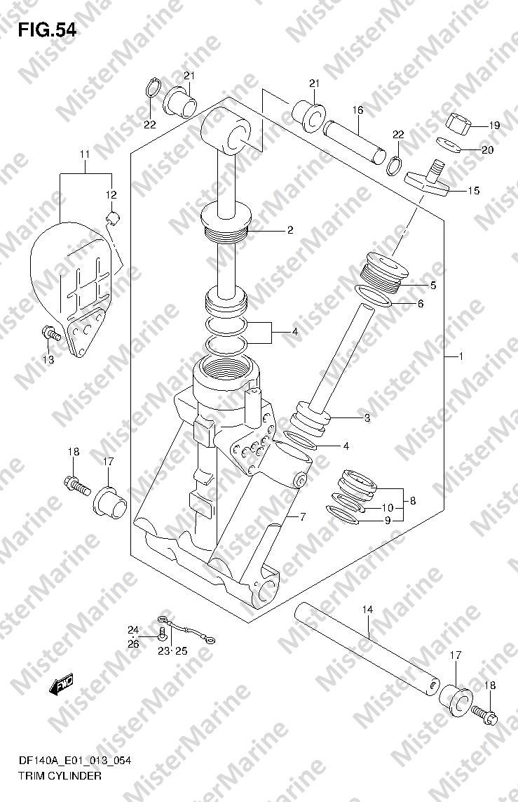 FIG.54 (1-F-11) TRIM CYLINDER