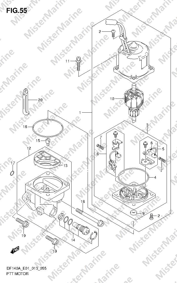 FIG.55 (1-F-12) PTT MOTOR