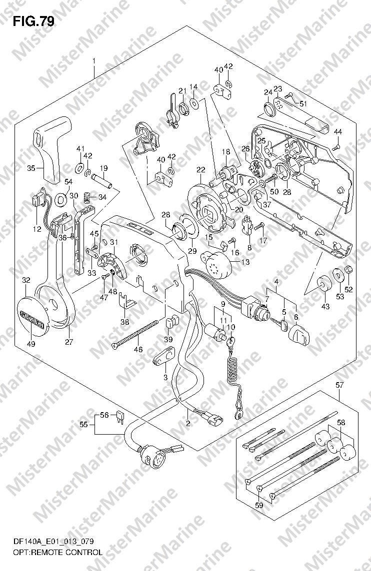 FIG.79 (1-H-14) OPT:REMOTE CONTROL (DF140AT E01)