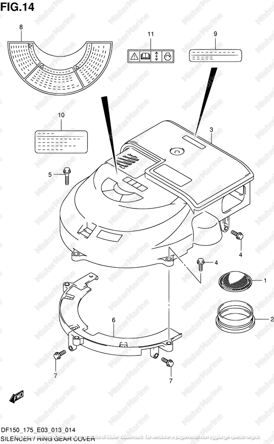 FIG.26 SILENZIATORE DF175T