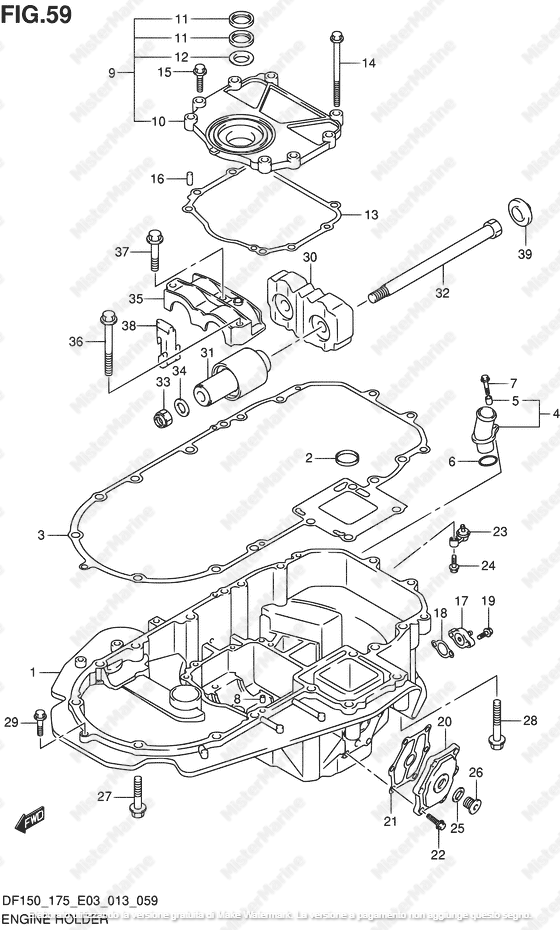 FIG.109 SUPPORTO MOTORE
