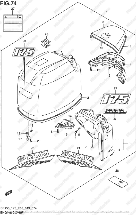FIG.131 CALANDRA DF175T NERO