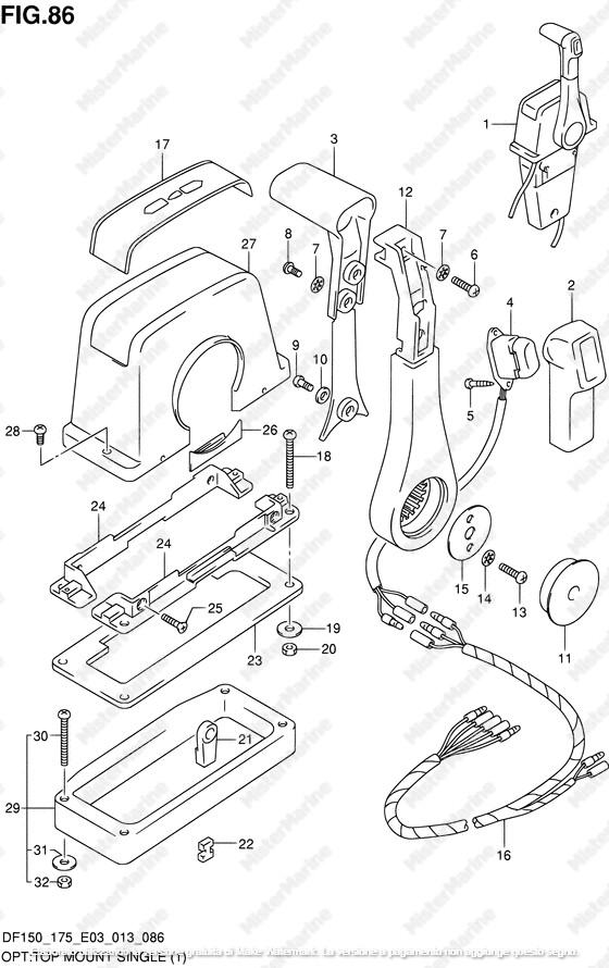 FIG.153 TELECOMANDO SINGOLO 1