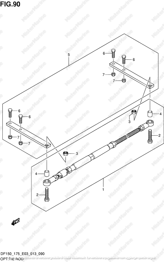 FIG.157 BARRA COLLEGAMENTO MOTORI