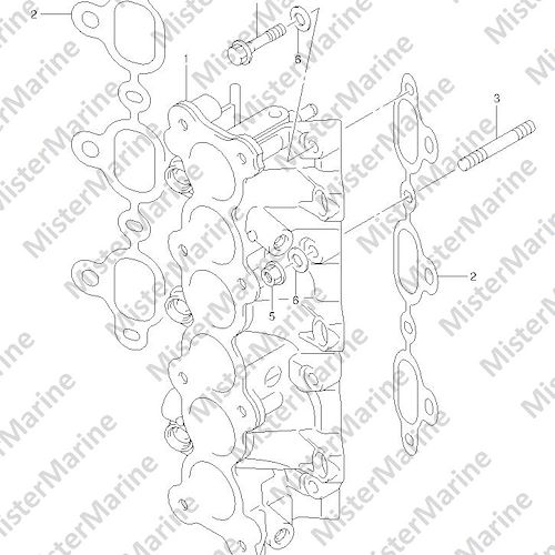 FIG.40 (1-F-9) INTAKE MANIFOLD