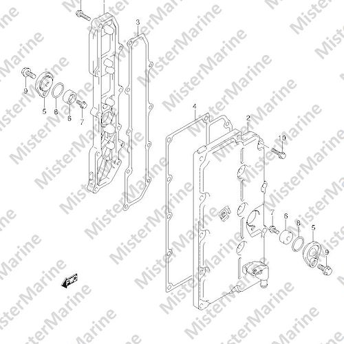 FIG.42 (1-F-11) EXHAUST COVER