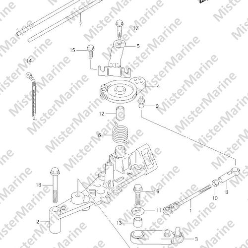 FIG.92 (1-L-14) THROTTLE ROD