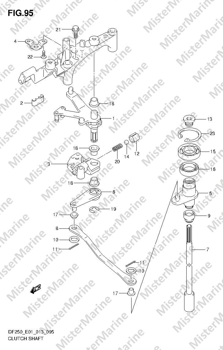 FIG.95 (2-B-3) CLUTCH SHAFT 