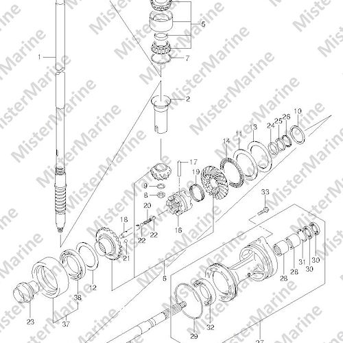 FIG.129 (2-E-15) TRANSMISSION (SINISTRO)