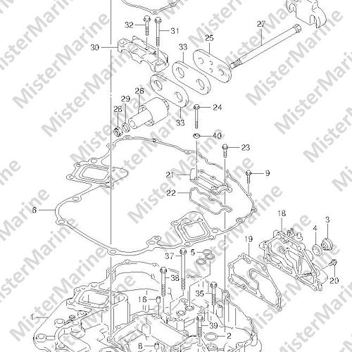 FIG.237 (3-D-11) ENGINE HOLDER (DF200T E1)
