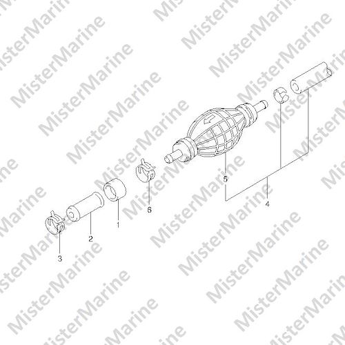 FIG.301 (3-K-15) FUEL HOSE