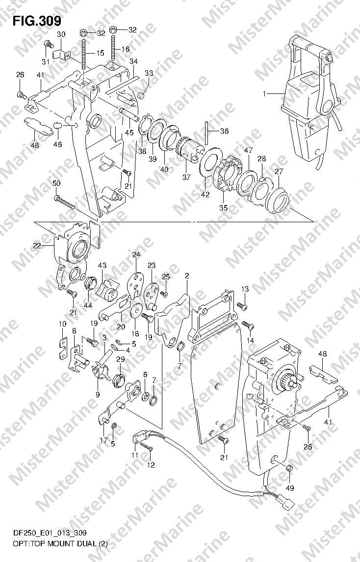 FIG.309 (3-L-13) OPT:TOP MOUNT DUAL (2)