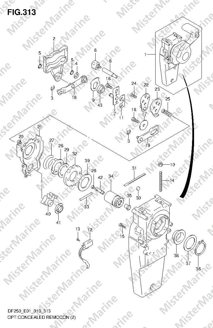 FIG.313 (4-B-5) OPT:CONCEALED REMOCON (2)