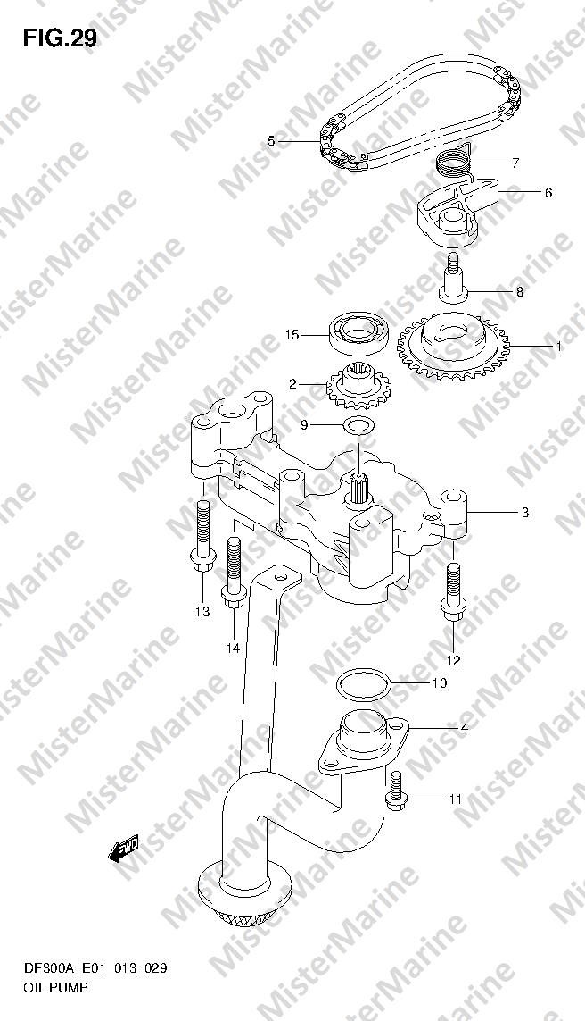 FIG.29 (1-E-3) OIL PUMP