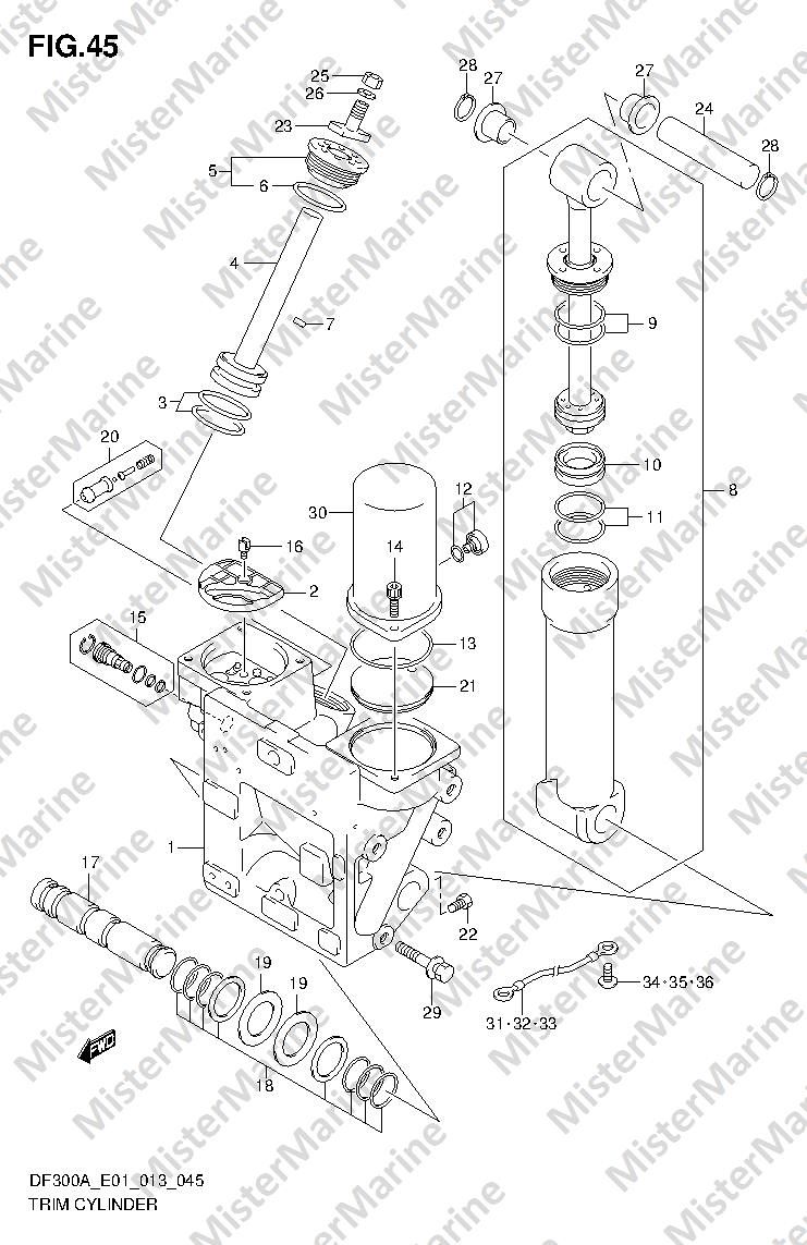 FIG.45 (1-F-7) TRIM CYLINDER
