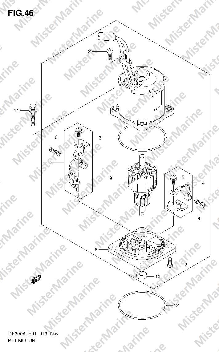 FIG.46 (1-F-9) PTT MOTOR