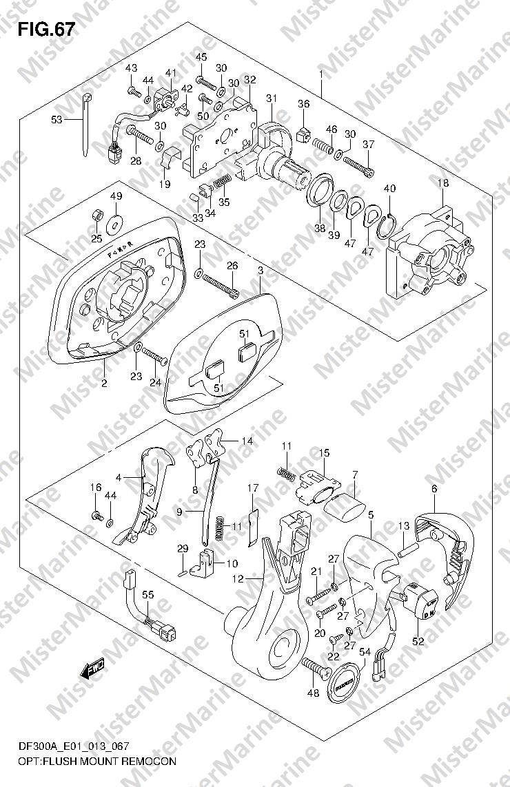 FIG.67 (1-I-2) OPT:FLUSH MOUNT REMOCON