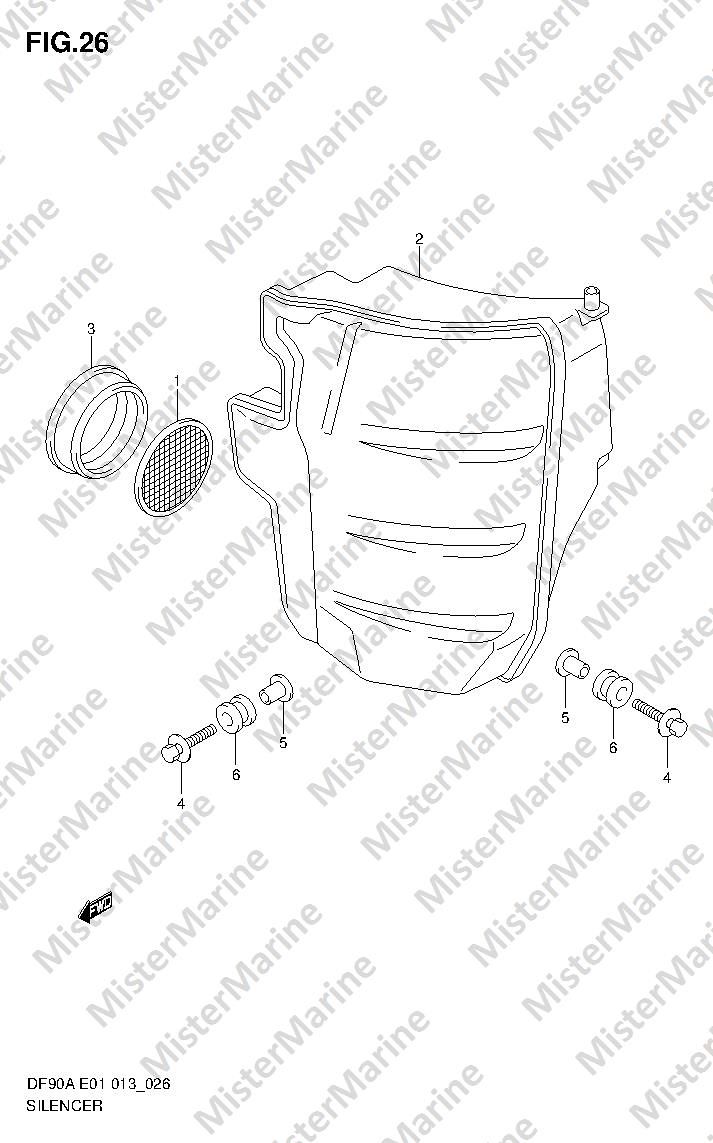 FIG.26 (1-D-9) SILENCER